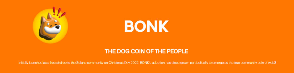 BONKのロゴ