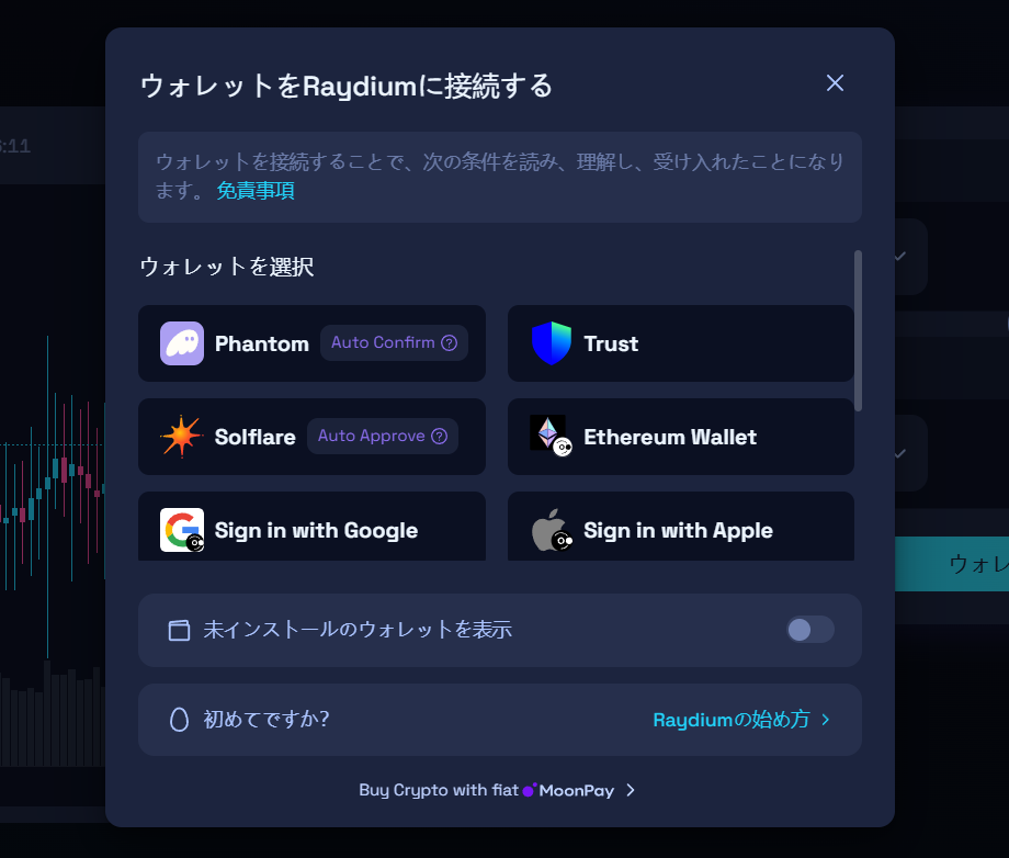 Raydiumの使い方2